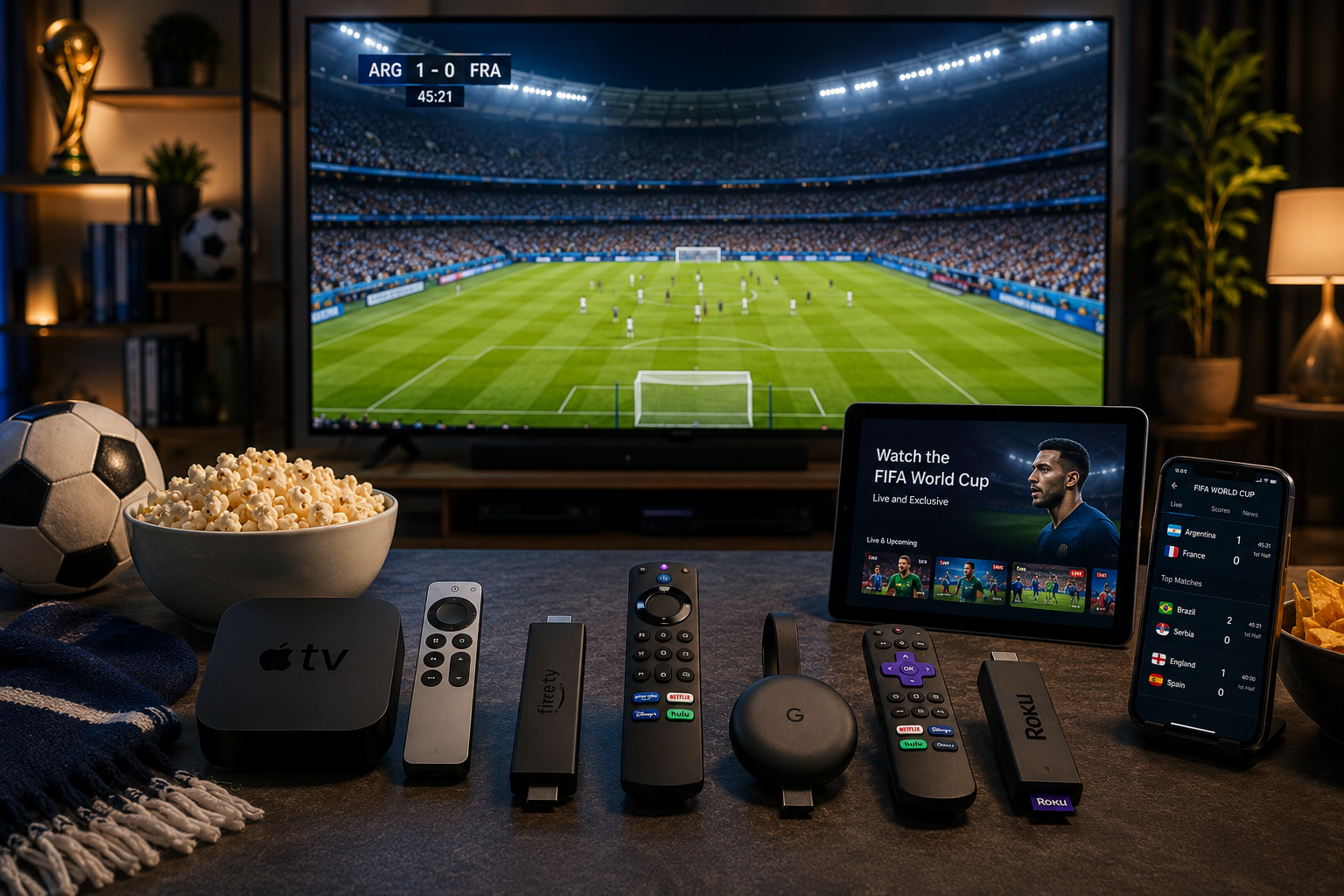 Best streaming devices for watching the World Cup 2026